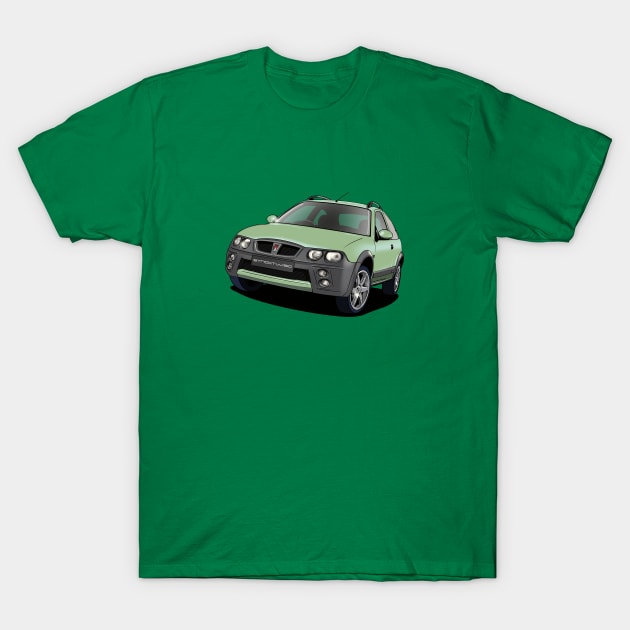 Rover Streetwise in Green T-Shirt by Webazoot